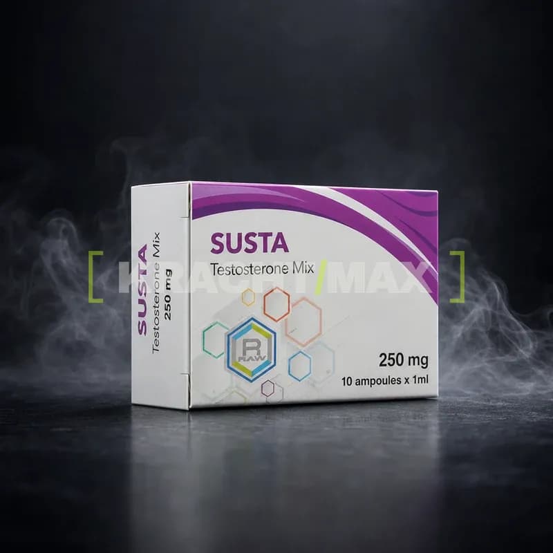 Susta 250mg/ml 10x1ml Ampoules van Raw Pharma – KrachtMax
