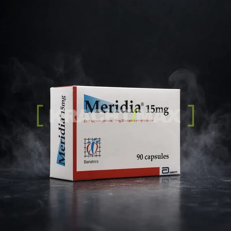 Meridia 15mg/tab 90 Tablets van Abbott – KrachtMax
