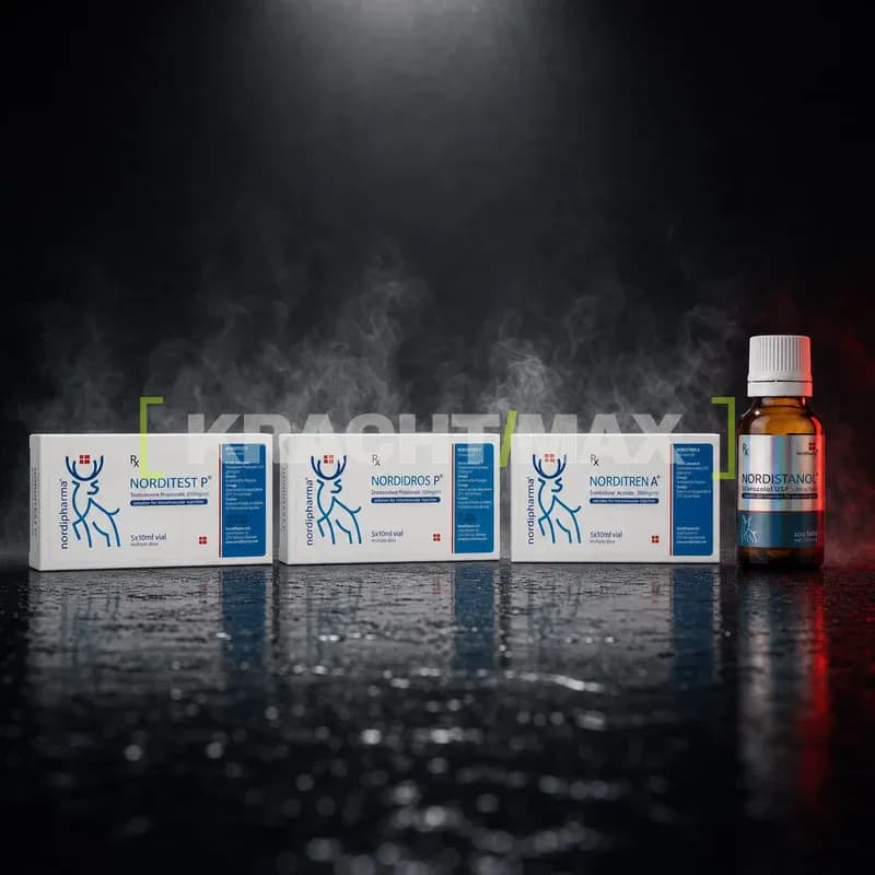 Nordi Cut Protokoll Stack – NordiTest P, NordiDros P, NordiTren A und NordiStanol Bundle